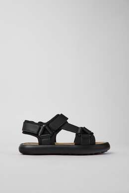 Camper: Чёрные сандалии  Pelotas