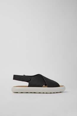 Camper: Чёрные сандалии  Pelotas