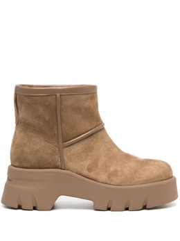 Gianvito Rossi: Коричневые сапоги 