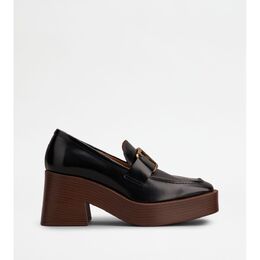 Tod's: Чёрные мокасины 