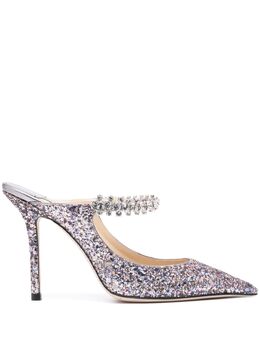 JIMMY CHOO: Серебристые туфли 