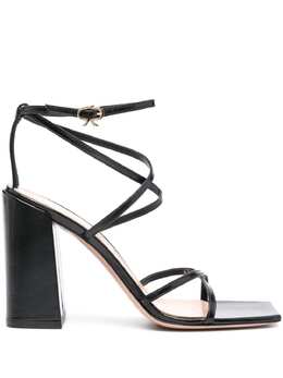 Gianvito Rossi: Чёрные сандалии 