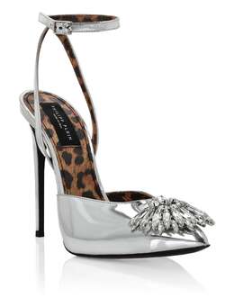 Philipp Plein: Серебристые туфли 