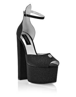 Philipp Plein: Чёрные босоножки 
