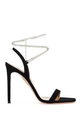 Aquazzura: Чёрные сандалии 