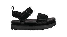 UGG: Чёрные босоножки 