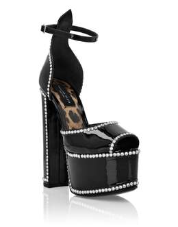 Philipp Plein: Чёрные босоножки 