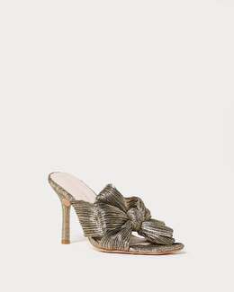 Loeffler Randall: Золотые сандалии 