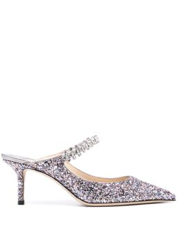 JIMMY CHOO: Серебристые туфли 