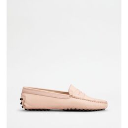Tod's: Розовые туфли  Gommino