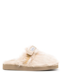 Suicoke: Бежевые сандалии 
