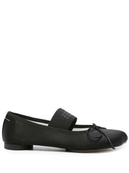 MM6 Maison Margiela: Чёрные туфли 