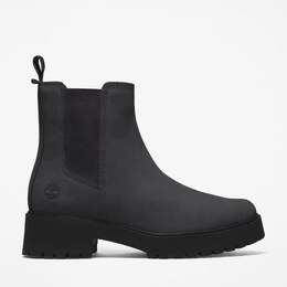 Timberland: Чёрные ботинки 