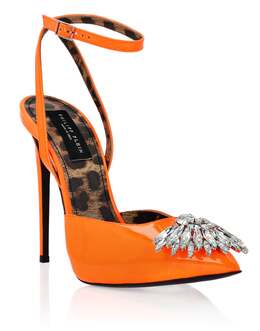 Philipp Plein: Оранжевые туфли 