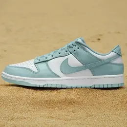 NIKE: Голубые кроссовки  Dunk Low