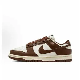 NIKE: Белые кроссовки  Dunk Low