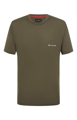 Kiton: Хлопковая футболка 