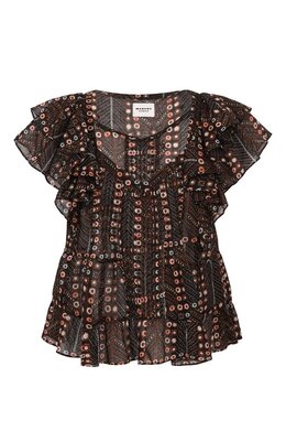 Isabel Marant Etoile: Хлопковый топ 