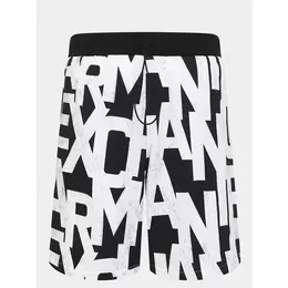 Armani Exchange: Чёрные шорты 