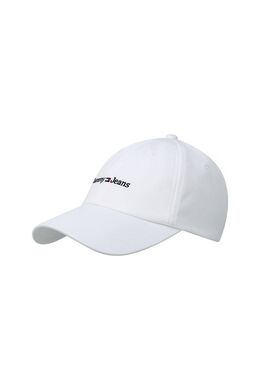 Tommy Jeans: Белая кепка 