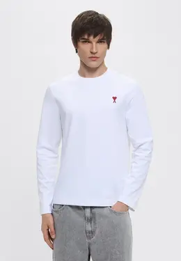 Ami: Белый свитшот 