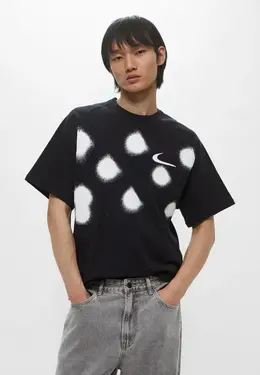 Off-White: Чёрная футболка 