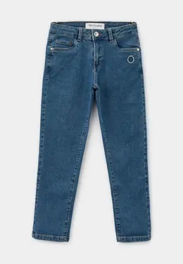 Trussardi Junior: Синие джинсы 