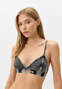 Diesel: Серый бюстгальтер 