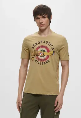 Aeronautica Militare: Бежевая футболка 