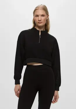 Armani Exchange: Чёрная толстовка 