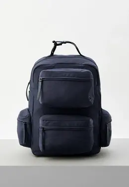 Trussardi: Синий рюкзак 
