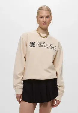 Sporty & Rich: Бежевый свитшот 