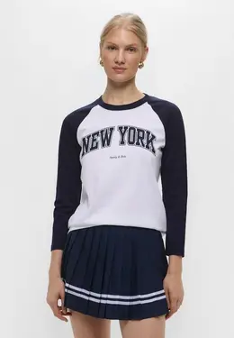 Sporty & Rich: Белый свитшот 