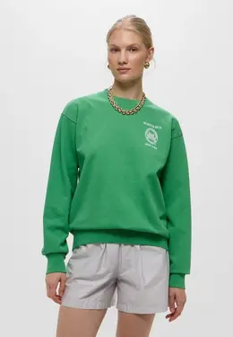 Sporty & Rich: Зелёный свитшот 