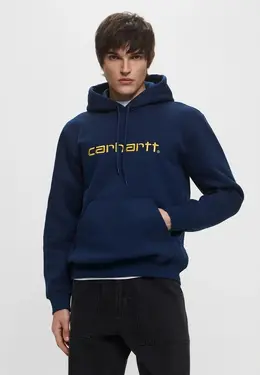 Carhartt WIP: Синяя толстовка 