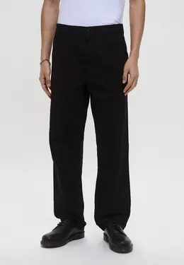 Carhartt WIP: Чёрные брюки 