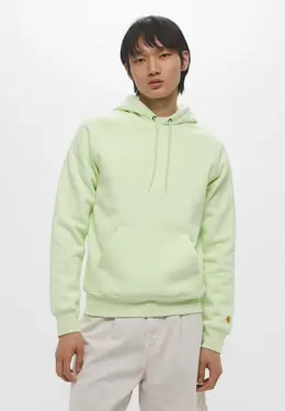 Carhartt WIP: Зелёная толстовка 