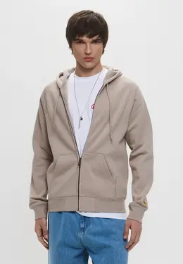 Carhartt WIP: Бежевая толстовка 