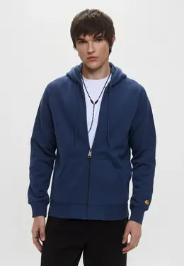 Carhartt WIP: Синяя толстовка 