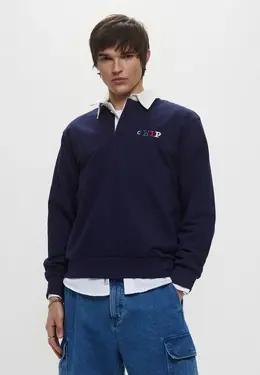 Carhartt WIP: Синий свитшот 