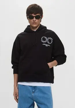 Carhartt WIP: Чёрная толстовка 