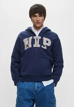 Carhartt WIP: Синяя толстовка 