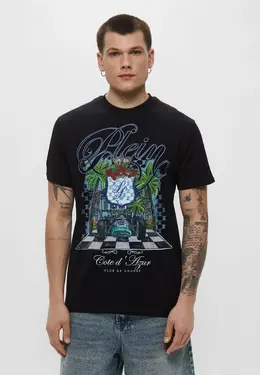 Philipp Plein: Чёрная футболка 