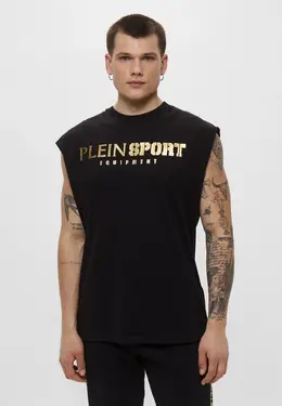 Plein Sport: Чёрная футболка 