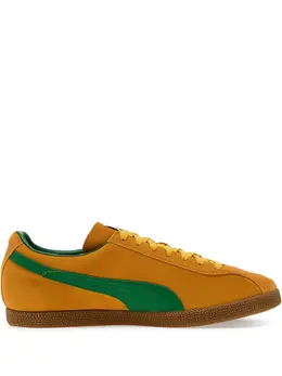 PUMA: Тёмные кроссовки 
