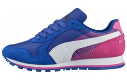 PUMA: Синие кроссовки 