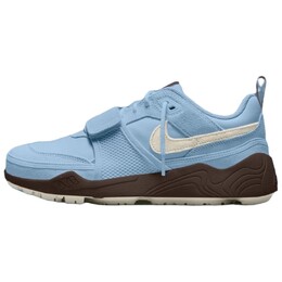 Nike: Голубые кроссовки 