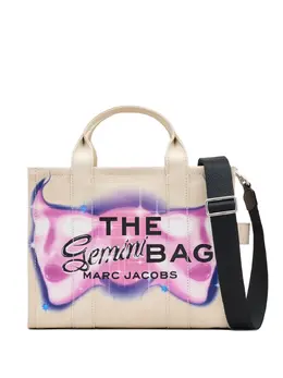 Marc Jacobs: Бежевая сумка-шоппер  The