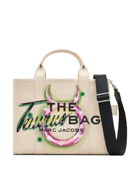 Marc Jacobs: Бежевая сумка-шоппер  The