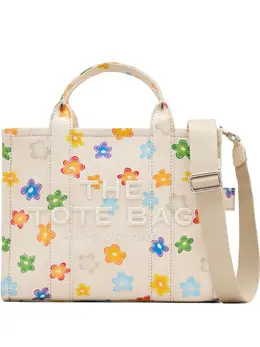 Marc Jacobs: Бежевая сумка-шоппер  The